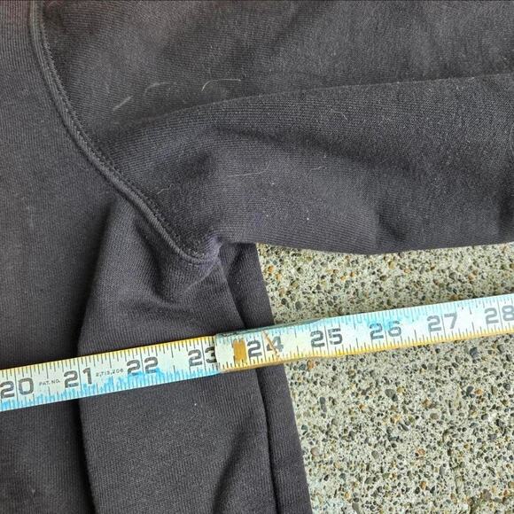 Vtg Y2k CARHARTT Box Logo Patch Earthtone Sunfaded Workwear Hooded Sweatshirt Lg - Picture 6 of 7